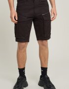 G-STAR Слим карго бермуди Черен