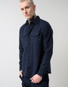 G-STAR Слим риза Marine Бял/Ултрамарин синьо