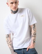 G-STAR Свободна тениска Badge от органичен памук Бял