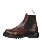 Gant Кожени боти Chelsea с текстил