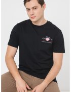 Gant Памучна тениска със стандартна кройка и лого