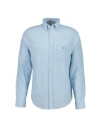 Gant Риза с яка Oxford - Светлосин