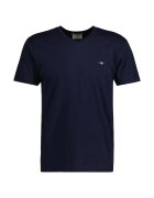 Gant Слим тениска Shield с шпиц