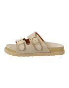 Gant Велурени чехли Mardale с равна платформа