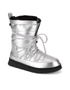 GAP Дамски ботуши RICHMOND WINTER HIGH - сребристи - текстил