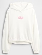 GAP Худи с паднали ръкави Мръснобял/Розово