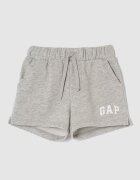 GAP Шорти с регулируема талия Светлосив меланж