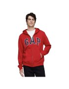 GAP Суитшърт Heritage Logo с цял цип 86845408