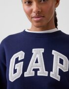 GAP Суитшърт с лого Тъмносин