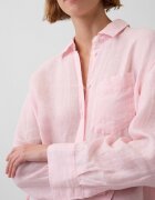 GAP Свободна ленена риза Светлорозов