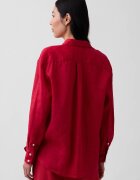 GAP Свободна ленена риза Червен