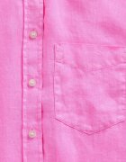 GAP Свободна ленена риза Яркорозово