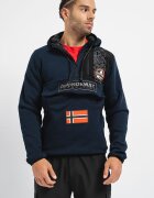 Geo Norway Худи Feretico с бродирано лого Черен/Тъмносин