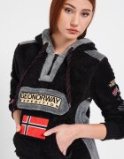 Geo Norway Поларено худи Gymclass Черен