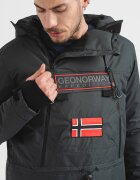 Geo Norway Зимно яке Benyamine без закопчаване Тъмнозелен