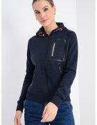 Geographical Norway Худи Fiona с цип - Ултрамарин синьо