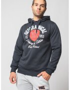 Geographical Norway Худи Garlon с лого - Червен/Бял/Тъмносин