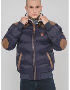 Geographical Norway Капитонирано яке Abramovitch тип пухенка - Кафяв/Тъмносин