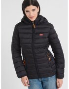 Geographical Norway Късо зимно яке с качулка - Черен