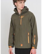 Geographical Norway Непромокаемо яке Ritchone с отделяща се качулка - Каки