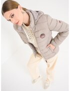 Geographical Norway Подплатено зимно яке Atika с джобове встрани - Бежов