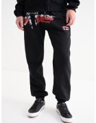 Geographical Norway Спортен панталон Mapote с лого - Черен