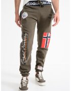 Geographical Norway Спортен панталон Myer с апликации лого - Каки