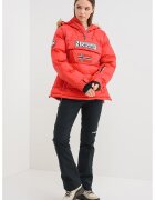 Geographical Norway Ватирано яке Belancolie с качулка - Червен