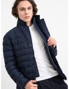 Geographical Norway Яке Bao Double с цип - Тъмносин