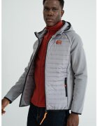 Geographical Norway Яке Donald с цип и пришито лого - Светло сив