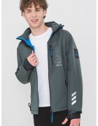 Geographical Norway Яке Richywood с джобове - Пепеляво сиво