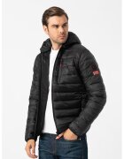 Geographical Norway Зимно капитонирано яке Alaric - Черен