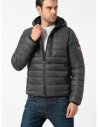 Geographical Norway Зимно капитонирано яке Alaric - Tъмносив