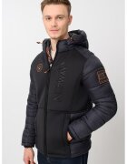 Geographical Norway Зимно яке Bafare с качулка - Черен