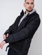 Geographical Norway Зимно яке Beachwood с лого Черен/Избеляло черно