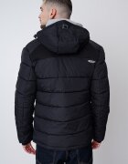 Geographical Norway Зимно яке Beachwood с лого Черен/Избеляло черно