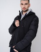 Geographical Norway Зимно яке Beachwood с лого Черен/Избеляло черно
