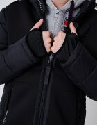 Geographical Norway Зимно яке Beachwood с лого Черен/Избеляло черно