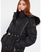 Geographical Norway Зимно яке Becky с джобове с цип - Черен