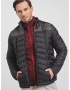 Geographical Norway Зимно яке Borelo с качулка и вата - Черен