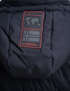 Geographical Norway Зимно яке Corlas с джобовве с капаче Избеляло черно