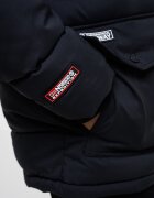 Geographical Norway Зимно яке Corlas с джобовве с капаче Избеляло черно