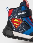 Geox Боти с велкро и шарка на Superman Червен/Тъмносин