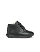 Geox Ботуши за момчета - 303948047 - Естествена кожа - Черни - Черен