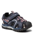 Geox Детски сандали - 209387575 - Еко кожа - Тъмносини