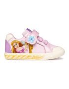 Geox Кецове Gisli с принт Disney Princess - Жълт/Пастелнорозов/Син