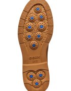 Geox Кожени мокасини Бежов/Карамел