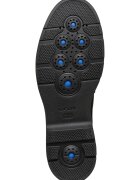 Geox Кожени мокасини Черен
