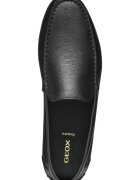 Geox Кожени мокасини Черен