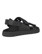 Geox Кожени сандали Normcore Черен